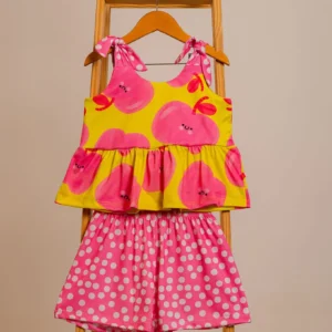 CONJUNTO FLOR DE LARANJEIRA - FOFURA DE MAÇA